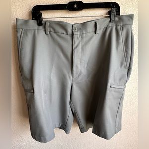 Pro Tour Shorts Men's Size 36 Gray Performance Golf Chino Cool Play